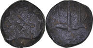 Litra Monnaie, Sicile, Hieron II, Syracuse, Bronze, HGC:2-1550 -