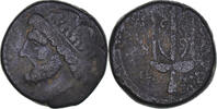 Litra Monnaie, Sicile, Hieron II, Syracuse, Bronze, HGC:2-1550 -