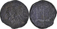 Litra Monnaie, Sicile, Hieron II, Syracuse, Bronze, HGC:2-1550 -