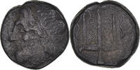 Litra Monnaie, Sicile, Hieron II, Syracuse, Bronze, HGC:2-1550 -