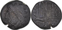Litra Monnaie, Sicile, Hieron II, Syracuse, Bronze, HGC:2-1550 -