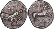 Drachme Thessalie, Larissa, Pedigree, Argent, HGC:4-425 -