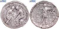 Stater Monnaie, Pisidie, Selge, Gradée, NGC, VF, TB+, Argent -