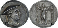 Tetradrachm Royaume de Bactriane, Antimaque Ier, Argent, NGC -