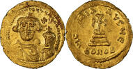 Solidus Monnaie, Heraclius, avec Heraclius Constantin -