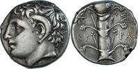 Didrachme Cyrénaïque, Magas, Cyrène, Argent, BMC:242 -