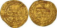 Dinar Monnaie, Abbasid Caliphate, al-Muqtadir, Qumm, Or -