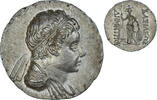 Tetradrachm Royaume de Bactriane, Demetrios II, Argent, NGC -