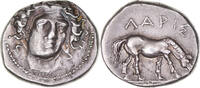 Drachm Monnaie, Thessalie, Larissa, Bronze, HGC:4-430 -