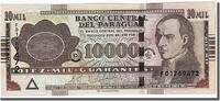Paraguay 10 000 Guaranies Billet -