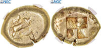 Statère Mysie, Cyzique, Electrum, NGC -
