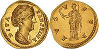 Aureus Divine Faustine Ière, Rome, Or, RIC:III-356a -