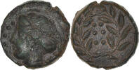 Hemilitron Monnaie, Sicile, Himera, Bronze, Sear:1110 -