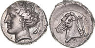 Tétradrachme Monnaie, Sicile, Entella, Argent -