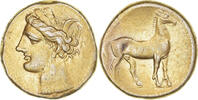 Statère Zeugitana, Carthage, Electrum -