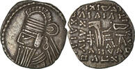 Drachme Monnaie, Royaume Parthe, Vologases IV, Ecbatane, Argent -