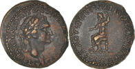 Assarion Monnaie, Phrygie, Domitien, Cidyessus, Bronze -
