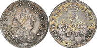 France 4 Sols des Traitants Monnaie, Louis XIV, Paris, Argent -
