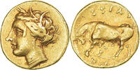 25 Litra Sicile, Agathocles, Syracuse, Or, SNG-Cop:752 -