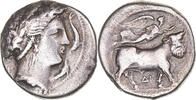 Didrachme Monnaie, Campania, Neapolis, Neapolis, Argent -