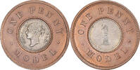 Royaume-Uni One Penny Model Monnaie, Victoria, Londres -