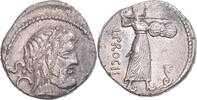 Denier Procilia, Rome, Argent, Crawford:379/1 -