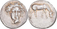 Drachme Monnaie, Thessalie, Larissa, Argent -