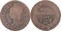 France 5 Centimes Monnaie, Dupré, Strasbourg, Cuivre, Gadoury:126 -