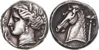 Tétradrachme Monnaie, Sicile, Lilybaion, Argent -