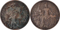 France 10 Centimes Monnaie -