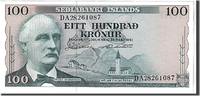 Islande 100 Kronur Billet, Iceland, KM:44a -