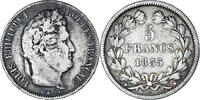 France 5 Francs Monnaie, Louis-Philippe, Marseille, Argent -