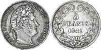 France 5 Francs Monnaie, Louis-Philippe, Rouen, Argent -