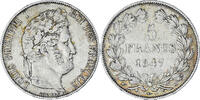 France 5 Francs Monnaie, Louis-Philippe, Paris, Argent -