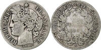 France 2 Francs Cérès, Paris, Argent, Gadoury:530a, KM:817.1 -