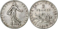 France 2 Francs Semeuse, Paris, Argent, Gadoury:532, KM:845.1 -