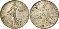 France 2 Francs Semeuse, Paris, Argent, Gadoury:532, KM:845.1 -