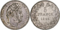 France 5 Francs Louis-Philippe, Paris, Argent, Gadoury:678a -
