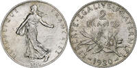 France 2 Francs Semeuse, Paris, Argent, Gadoury:532, KM:845.1 -