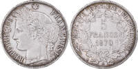 France 5 Francs Monnaie, Cérès, Paris, Argent, KM:818.1 -