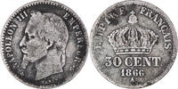 France 50 Centimes Monnaie, Napoleon III, Napoléon III, Paris -