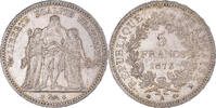 France 5 Francs Monnaie, Hercule, Paris, Argent, Gadoury:745a -