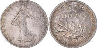 France 50 Centimes Monnaie, Semeuse, Paris, Argent, Gadoury:420 -