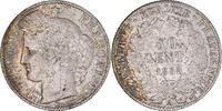 France 50 Centimes Monnaie, Cérès, Paris, Argent, Gadoury:419a -