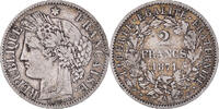 France 2 Francs Monnaie, Cérès, Paris, Argent, Gadoury:530 -