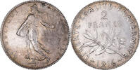 France 2 Francs Monnaie, Semeuse, Paris, Argent, Gadoury:532 -