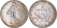 France 2 Francs Monnaie, Semeuse, Paris, Argent, Gadoury:532 -