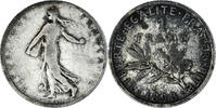 France Franc Monnaie, Semeuse, Paris, Argent, KM:844.1, Le -