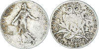 France 50 Centimes Monnaie, Semeuse, Paris, Argent, Gadoury:420 -
