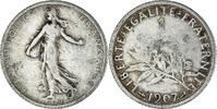 France Franc Monnaie, Semeuse, Paris, Argent, KM:844.1, Gadoury:467 -